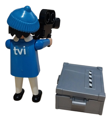 Playmobil Camarografo Con Accesorios Sin Caja Azul
