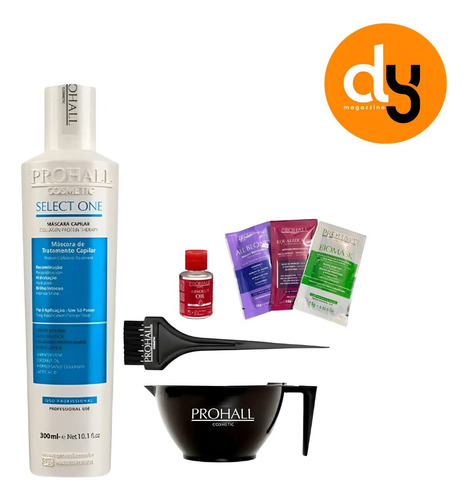 Progressiva Sem Formol Prohall Select One 300ml+super Brinde