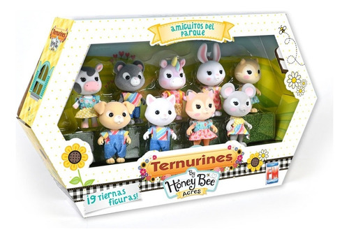 Ternurines By Honey Bees Amiguitos Del Parque| Miniaturas Fm