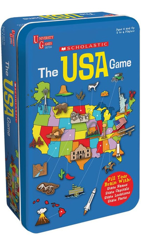 The Scholastic Usa Game Tin, 72 Meses A 1188 Meses