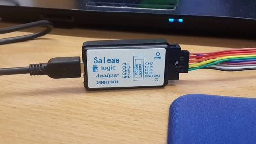Analisador Lógico 8 Canais C/ Interface Usb Saleae Logic 8ch