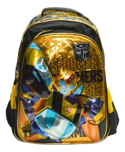 Mochila Escolar Primaria Transformers Cyberverse