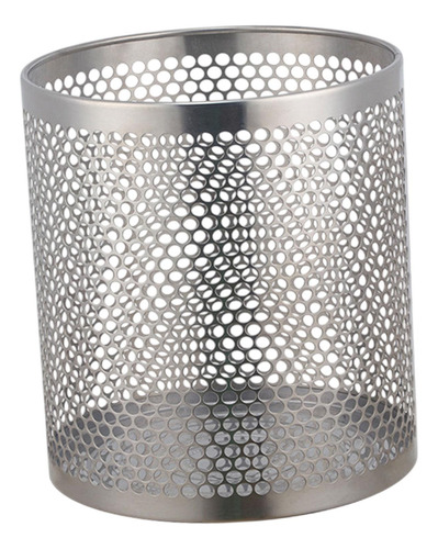Contenedor De Basura De Acero Inoxidable, Ligero, Plata