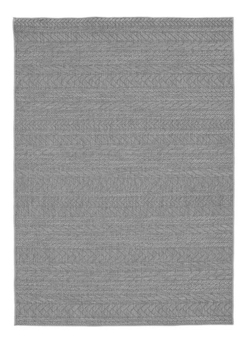 Tapete Decorativo Indoor Outdoor Tipo Yute Siros 200x290 Cm Diseño de la tela 6315 gris claro