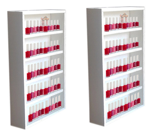 Mueble Repisa Esmaltes Uñas X 2