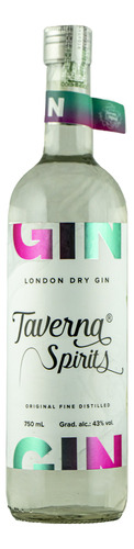 Gin Taverna Spirits London Dry 750ml Tamanho UNICA-U
