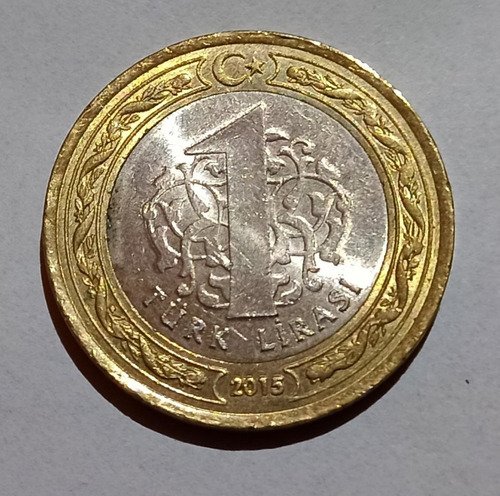 Moneda Turquía 1 Lira