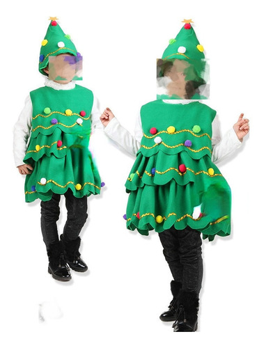 Trajes De Actuación De Árbol Para Niños De Navidad