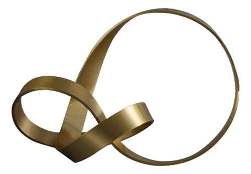 Metal Gold Twist Ornament Centerpiece Modern Para S