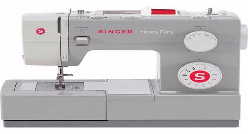 Máquina De Coser Singer Heavy Duty 4411 Portable Gris 110v