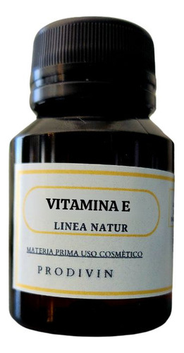 Vitamina E 30ml Línea Natur Uso Cosmético Sin Fragancia