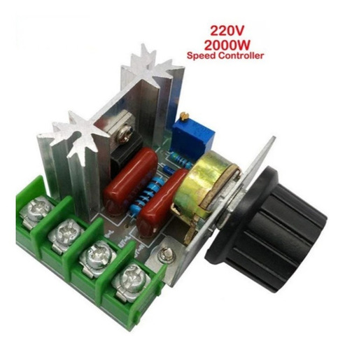 Ac 220v 4000w Controlador De Voltaje Variable Compacto 