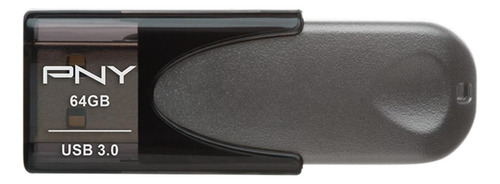 Pendrive PNY Turbo Attaché 4 64GB 3.0 negro