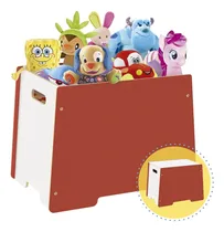 Comprar Caixa Organizadora Brinquedos Bau Infantil Porta Brinquedos 