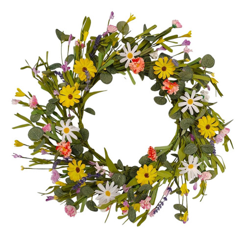 Decoración Del Hogar De De Flores Artificial Puerta