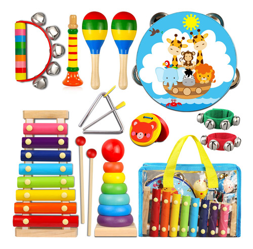 Looikoos Instrumentos Musicales Para Niños Pequeños, Inst.