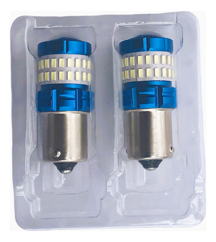 Par Bombillo Led Stop/direccional/reversa 1156 Ba15s 180°