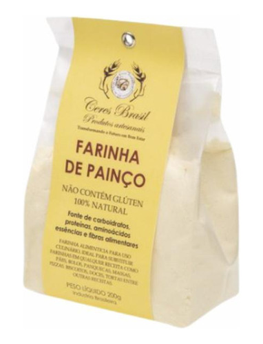 Kit 2x: Farinha De Painço Sem Glúten Ceres 200g