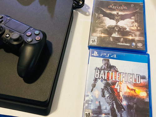 Ps4 Slim 1tb , Completo + 2 Juegos Fisicos (Usado)
