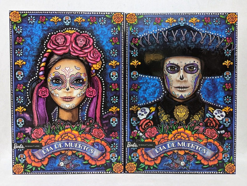 Barbie Y Ken Día De Muertos Muñecos 2022 (Usado)