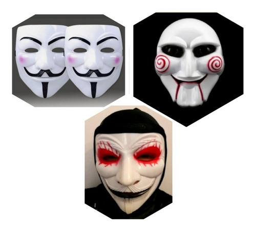 Máscara De Anonymous Vendeta Saw Oferta 