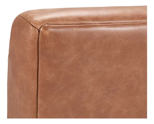 Poltrona Rosen Timber Cuero Camel