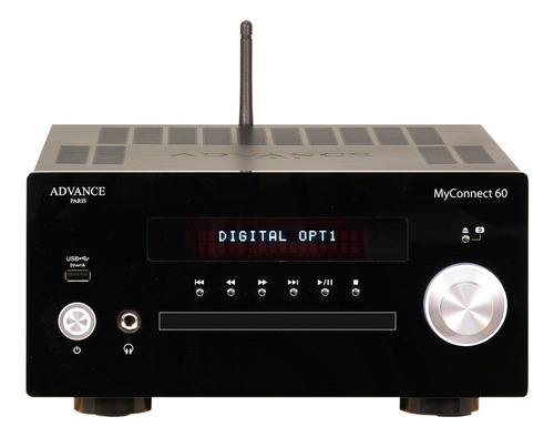 Receiver Stereo Con Streamer Y Cd Advance Myconnect 60