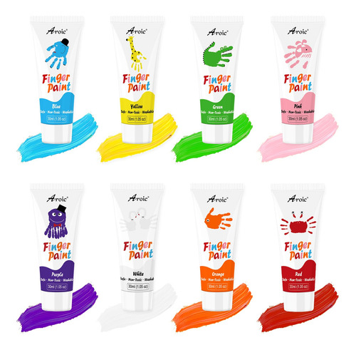 Kit De Pintura Para Niños Con 27 Colores Lavables
