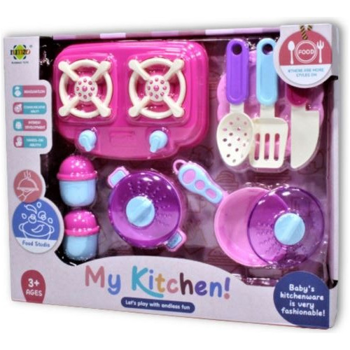 Set De Cocinita En Blister Juguete Niñas Grande