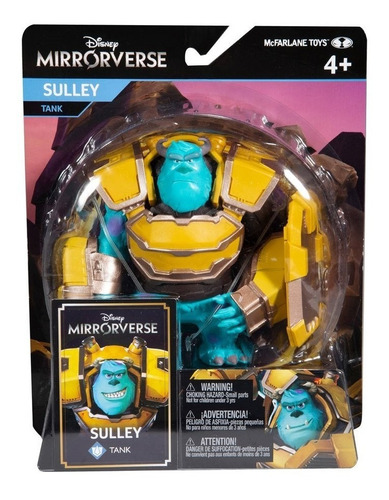 Sulley Disney Mirrorverse Mcfarlane Action Figure Monsters