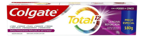 Creme Dental Colgate Total 12 Gengiva Reforçada 180g