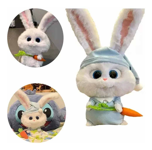 Pelúcia Média Love Pets Secret Rabbit Carrot A2024