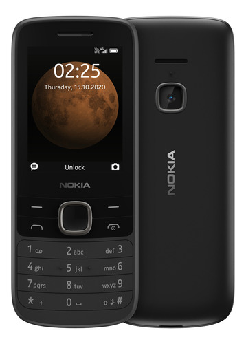 Imagen 5 de 5 de Nokia 225 4G 128 MB black 64 MB RAM