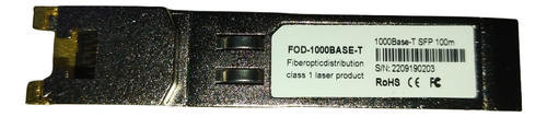 Transceptor Red Sfp Fod-1000base-t Red Utp