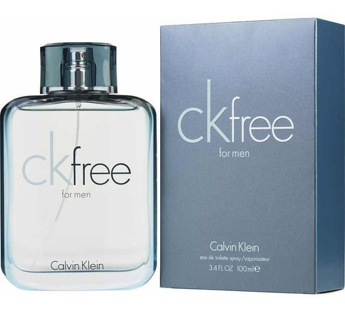 Imagen 3 de 5 de Perfume Ck Free Calvin Klein 100 Ml Men - L a $1900