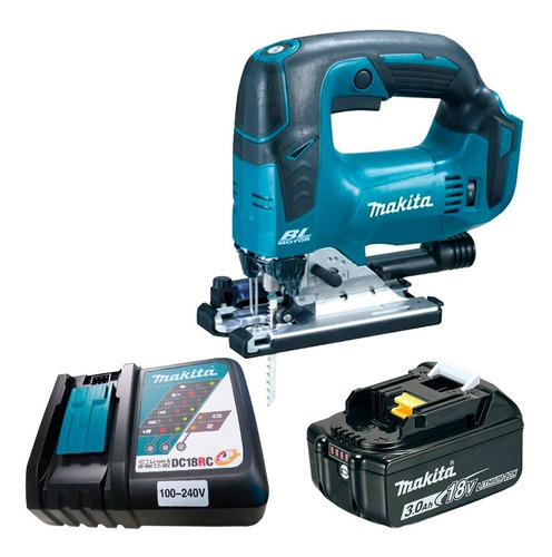 Serra Tico-tico Makita Sem Fio Djv182z 18v Com Bat. 3ah 