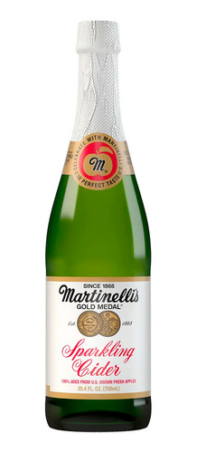 Jugo De Manzana Espumoso Martinellis Botella 750ml