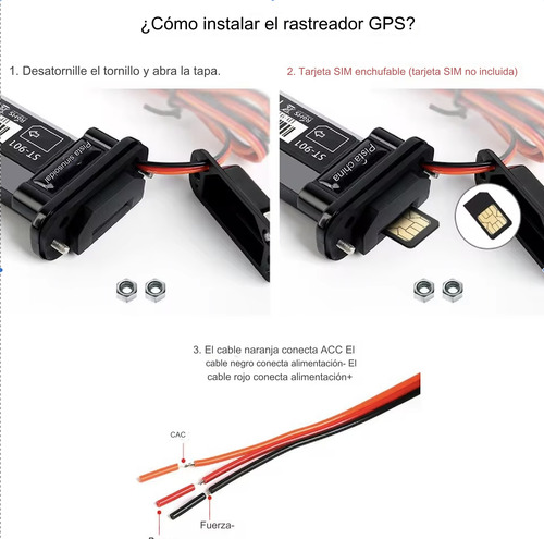 Gps Tracker Localizador Moto Auto Plataforma Y Sim Gratis