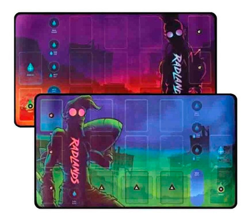 Radlands: 2 Hazmat Pack - Playmat - Galápagos