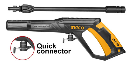 Pistola De Hidrojet Ingco (conector Rapido A Presion)