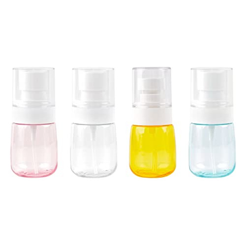 Auear, 4 Pcs Botellas De Spray De Plástico De 30ml Vacías Pa