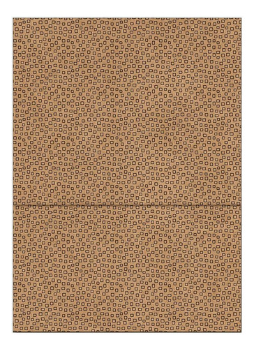Caderno Univ 10 Matérias 160fl Kraft Color Pera Jandaia