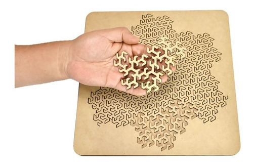 Rompecabezas 2d Puzzle Fractal