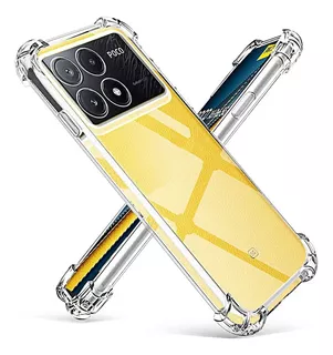 Case Funda Goma Transparente Antishock Poco X6 Pro 5g