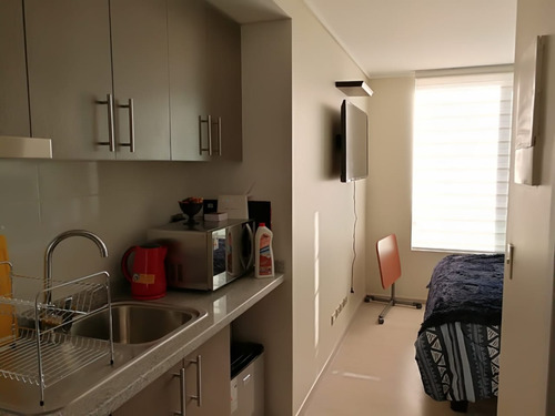 Imagen 2 de 22 de Depto. Estudio Amoblado Con Estacionamiento / Placeres Valpo