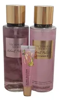 Comprar Set Victoria's Secret Velvet Petals, 2 Splash + Gloss Labial