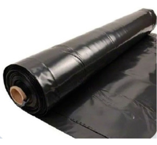 Rollo Polietileno Negro 0,10 Micras, 75 Mts Lineales