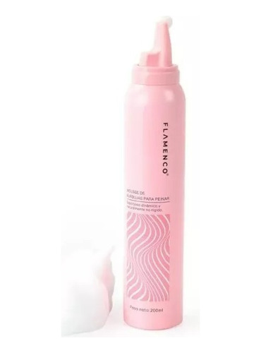 Mousse Para Peinar Cabello Rizado Ondulado 200 Ml Flamenco®