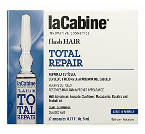 Lacabine Caja De Ampolletas Capilares Flash Hair Total