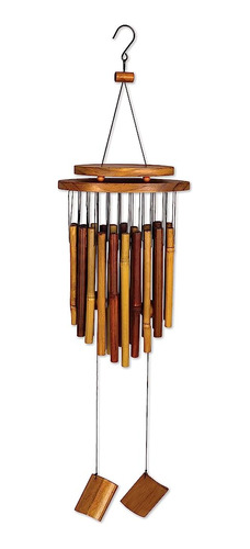 Sunset Vista Designs Apricot Bamboo Wind Chime, 31 